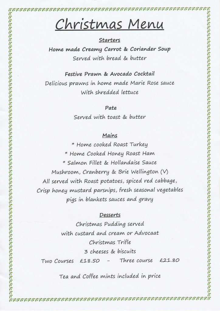 Photos from our Christmas Lunch 2018